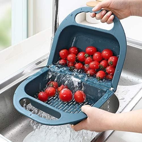 Washing Fruit Vegetables Draining Basket Strainer Bowl